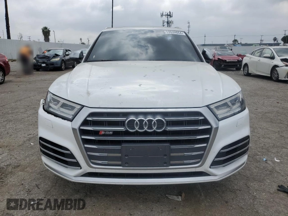 2018 Audi SQ5 Premium Plus with VIN WA1A4AFY0J2176476, listed as a Copart auction lot 53532664 with 72,600 mi miles and . Bid and sale history available at DreamBid. Image 5.