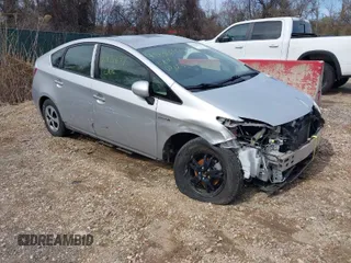 2015 Toyota Prius Four with VIN JTDKN3DU2F0446264, listed as a IAAI auction lot 41836697 with 87,475 mi miles. Bid and sale history available at carsss.com. Image 1.