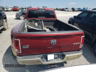 2015 Ram 3500 Longhorn with VIN 3C63RRKL1FG518256, listed as a Copart auction lot 69010274 with 179,788 mi miles and Salvage Title. Bid and sale history available at carsss.com. Image 6.