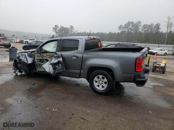 2020 Chevrolet Colorado 2WD Work Truck with VIN 1GCGSBENXL1141908, listed as a Copart auction lot 44431865 with 47,137 mi miles and Salvage Title. Bid and sale history available at carsss.com. Image 2.