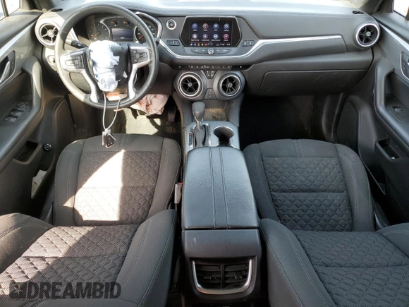 2021 Chevrolet Blazer LT with VIN 3GNKBHRS7MS571254, listed as a Copart auction lot 58269005 with 95,554 mi miles and Salvage title. Bid and sale history available at DreamBid. Image 8.