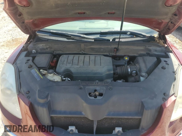 2008 Buick Enclave CX with VIN 5GAER13748J158133, listed as a Copart auction lot 52612115 with 93,522 mi miles and Salvage Title. Bid and sale history available at DreamBid. Image 12.