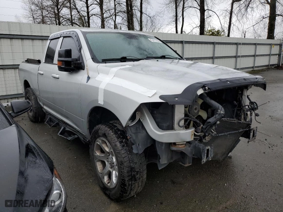 2013 Ram 1500 Sport with VIN 1C6RR7HTXDS709198, listed as a Copart auction lot 43477735 with 148,806 mi miles and Salvage Title. Bid and sale history available at carsss.com. Image 4.