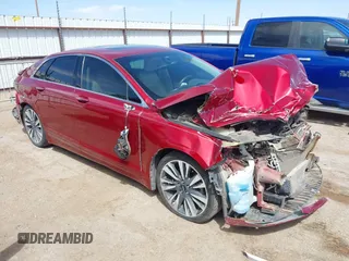 2017 Lincoln MKZ Reserve z VIN 3LN6L5E93HR620421, wystawiony jako IAAI lot #41928500 z przebiegiem 90 339 mil mil oraz . Historia ofert i sprzedaży dostępna na DreamBid. Obrazek 1.
