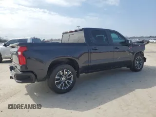 2024 Chevrolet Silverado 1500 RST with VIN 2GCUDEEDXR1139228, listed as a Copart auction lot 45661225 with 2,698 mi miles and Salvage Title. Bid and sale history available at carsss.com. Image 3.