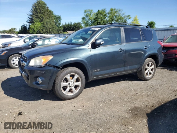 2010 Toyota RAV4 Limited with VIN 2T3DK4DVXAW032542, listed as a Copart auction lot 57050155 with 222,297 mi miles and Salvage title. Bid and sale history available at DreamBid. Image 1.