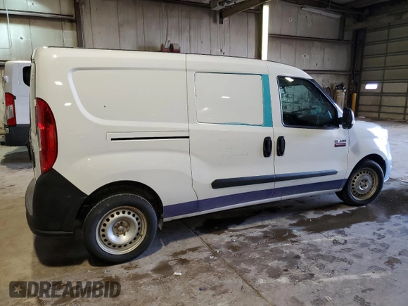 2018 Ram ProMaster City Cargo Van Tradesman with VIN ZFBERFAB1J6L43030, listed as a Copart auction lot 51239305 with 182,566 mi miles and Clean Title. Bid and sale history available at carsss.com. Image 3.