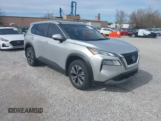 2023 Nissan Rogue SV with VIN JN8BT3BB8PW459398, listed as a IAAI auction lot 41830314 with 20,867 mi miles. Bid and sale history available at carsss.com. Image 1.