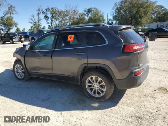 2018 Jeep Cherokee Latitude Plus with VIN 1C4PJLLX2JD563485, listed as a Copart auction lot 45636165 with 69,238 mi miles and Salvage Title. Bid and sale history available at DreamBid. Image 2.