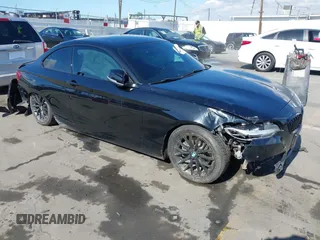 2016 BMW 2 Series 228i with VIN WBA1F9C59GV742583, listed as a IAAI auction lot 41470959 with 71,191 mi miles. Bid and sale history available at carsss.com. Image 1.