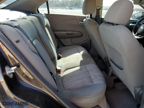 2014 Chevrolet Sonic LT with VIN 1G1JC5SH0E4239505, listed as a Copart auction lot 48500275 with 147,576 mi miles and Salvage Title. Bid and sale history available at carsss.com. Image 10.