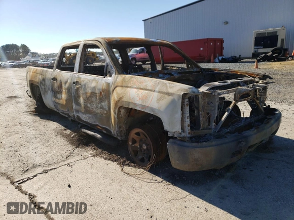 2014 Chevrolet Silverado 1500 Work Truck with VIN 3GCUKPEC5EG295879, listed as a Copart auction lot 71773154 with 0 mi miles and Salvage Title. Bid and sale history available at carsss.com. Image 4.