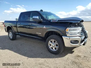 2021 Ram 2500 Laramie with VIN 3C6UR5FL8MG612607, listed as a Copart auction lot 49467825 with 30,897 mi miles and Salvage Title. Bid and sale history available at carsss.com. Image 4.