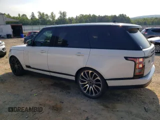 2016 Land Rover Range Rover Supercharged with VIN SALGS3EF6GA275490, listed as a Copart auction lot 60507485 with 81,894 mi miles and Clean title. Bid and sale history available at DreamBid. Image 2.