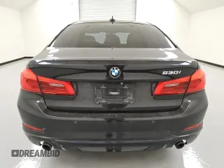 2017 BMW 5 Series 530i with VIN WBAJA5C34HG895805, listed as a Copart auction lot 52537145 with 109,083 mi miles and Clean Title. Bid and sale history available at carsss.com. Image 6.