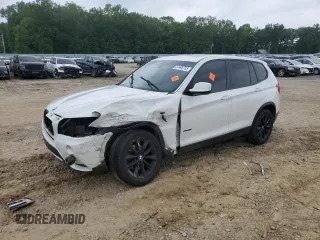 2014 BMW X3 xDrive28i z VIN 5UXWX9C52E0D23976, wystawiony jako Copart lot #57405785 z przebiegiem 160 036 mil mil oraz Czysty tytuł • Clean title. Historia ofert i sprzedaży dostępna na DreamBid. Obrazek 1.