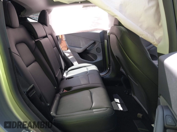 2024 Tesla Model Y Long Range with VIN 7SAYGDEE2RA311261, listed as a IAAI auction lot 41534010 with Not Provided miles and . Bid and sale history available at DreamBid. Image 8.