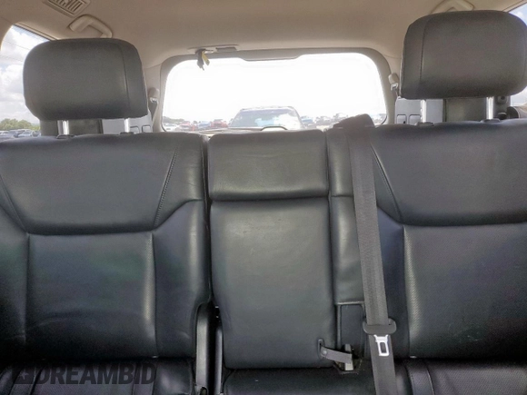 2011 Lexus LX 570 with VIN JTJHY7AX4B4061716, listed as a Copart auction lot 62327925 with 141,382 mi miles and Salvage title. Bid and sale history available at DreamBid. Image 10.