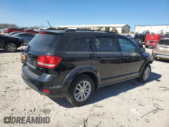 2017 Dodge Journey SXT with VIN 3C4PDCBB9HT506489, listed as a Copart auction lot 46896485 with 139,322 mi miles and Salvage Title. Bid and sale history available at DreamBid. Image 3.