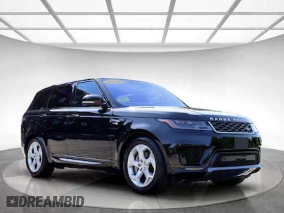 2020 Land Rover Range Rover Sport HSE with VIN SALWR2SU4LA719XXX, listed as a Copart auction lot 59246575 with 28,206 mi miles and Clean title. Bid and sale history available at DreamBid. Image 1.