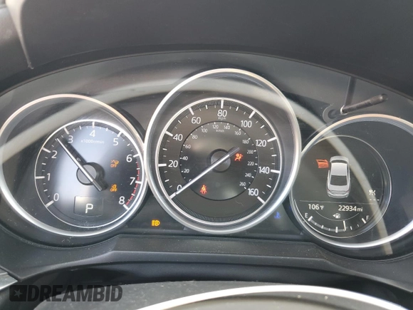 2018 Mazda Mazda6 Sport with VIN JM1GL1UM8J1333213, listed as a Copart auction lot 53103635 with 22,934 mi miles and Salvage Title. Bid and sale history available at carsss.com. Image 9.