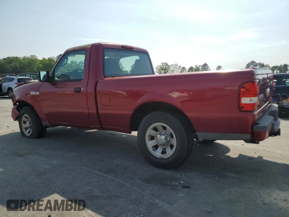 2009 Ford Ranger XL with VIN 1FTYR10D69PA48091, listed as a Copart auction lot 57859715 with 155,087 mi miles and Salvage title. Bid and sale history available at DreamBid. Image 2.