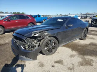 2017 Ford Mustang EcoBoost with VIN 1FA6P8TH6H5251051, listed as a Copart auction lot 46813545 with 113,926 mi miles and Salvage Title. Bid and sale history available at carsss.com. Image 1.