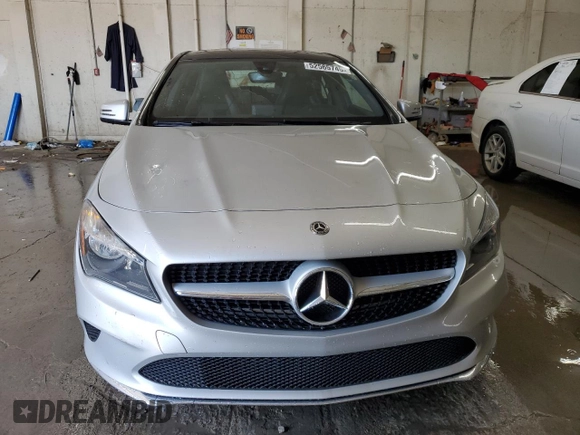 2018 Mercedes-Benz CLA with VIN WDDSJ4EB0JN570307, listed as a Copart auction lot 52565745 with 62,983 mi miles and Salvage Title. Bid and sale history available at carsss.com. Image 5.