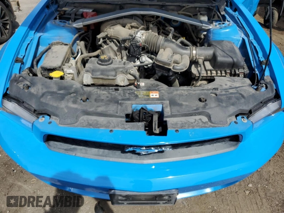 2011 Ford Mustang V6 with VIN 1ZVBP8EM1B5109049, listed as a Copart auction lot 50983205 with 96,485 mi miles and Salvage Title. Bid and sale history available at carsss.com. Image 11.