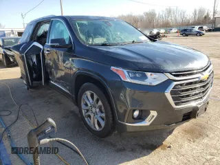 2019 Chevrolet Traverse Premier with VIN 1GNEVKKWXKJ162128, listed as a Copart auction lot 50249805 with 93,172 mi miles and Salvage Title. Bid and sale history available at carsss.com. Image 4.