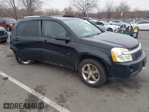 2007 Chevrolet Equinox LT with VIN 2CNDL73F376075550, listed as a IAAI auction lot 41791216 with 182,408 mi miles. Bid and sale history available at carsss.com. Image 6.