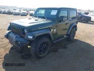 2021 Jeep Wrangler Sport S with VIN 1C4HJXAG0MW552427, listed as a IAAI auction lot 41643643 with 53,013 mi miles and . Bid and sale history available at DreamBid. Image 17.