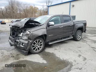 2020 GMC Canyon 4WD Denali with VIN 1GTG6EEN1L1134173, listed as a Copart auction lot 80079364 with 74,708 mi miles and Salvage Title. Bid and sale history available at carsss.com. Image 1.