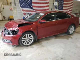 2018 Volkswagen Passat SE z VIN 1VWBA7A39JC008456, wystawiony jako Copart lot #57518395 z przebiegiem 120 961 mil mil oraz Szkoda całkowita • Salvage title. Historia ofert i sprzedaży dostępna na DreamBid. Obrazek 1.