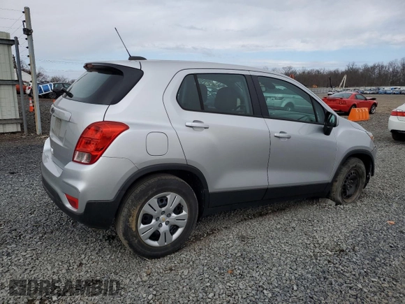 2017 Chevrolet Trax LS with VIN KL7CJKSBXHB244207, listed as a Copart auction lot 50719925 with 69,167 mi miles and Salvage Title. Bid and sale history available at carsss.com. Image 3.