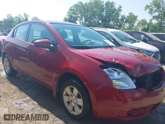 2007 Nissan Sentra S with VIN 3N1AB61E97L612189, listed as a IAAI auction lot 42580730 with 143,655 mi miles and . Bid and sale history available at DreamBid. Image 1.