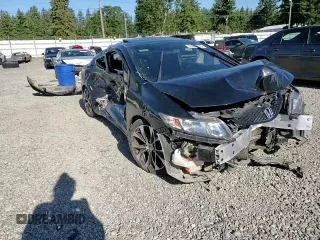 2013 Honda Civic Si with VIN 2HGFG4A5XDH706239, listed as a Copart auction lot 58581105 with 94,772 mi miles and Salvage title. Bid and sale history available at DreamBid. Image 13.