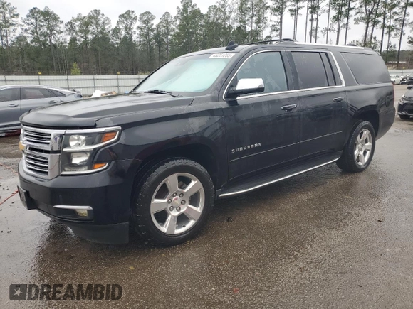 2017 Chevrolet Suburban Premier with VIN 1GNSCJKCXHR177327, listed as a Copart auction lot 45351205 with Not provided miles and Non repairable. Bid and sale history available at DreamBid. Image 1.