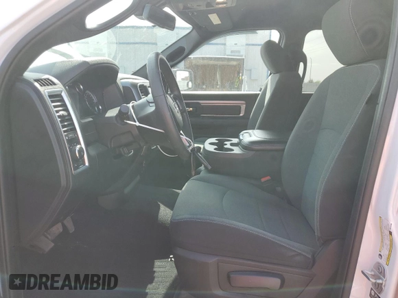 2021 Ram 1500 Warlock z VIN 1C6RR7GG7MS510498, wystawiony jako Copart lot #56228385 z przebiegiem 48 116 mil mil oraz Szkoda całkowita • Salvage title. Historia ofert i sprzedaży dostępna na DreamBid. Obrazek 7.