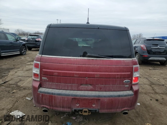 2015 Ford Flex SEL with VIN 2FMHK6C87FBA13803, listed as a Copart auction lot 47535835 with 205,128 mi miles and Clean Title. Bid and sale history available at carsss.com. Image 6.