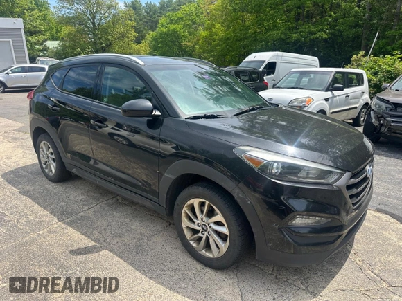 2016 Hyundai Tucson SE z VIN KM8J3CA43GU145854, wystawiony jako Copart lot #59172555 z przebiegiem 221 398 mil mil oraz Czysty tytuł • Clean title. Historia ofert i sprzedaży dostępna na DreamBid. Obrazek 1.