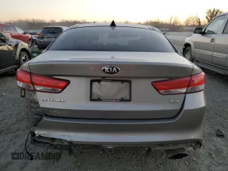 2017 Kia Optima EX with VIN 5XXGU4L3XHG174538, listed as a Copart auction lot 47754885 with 117,952 mi miles and Salvage Title. Bid and sale history available at carsss.com. Image 6.