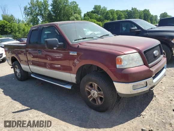 2004 Ford F-150 STX with VIN 1FTRX14W54NB59189, listed as a Copart auction lot 61457255 with 158,039 mi miles and Clean title. Bid and sale history available at DreamBid. Image 4.