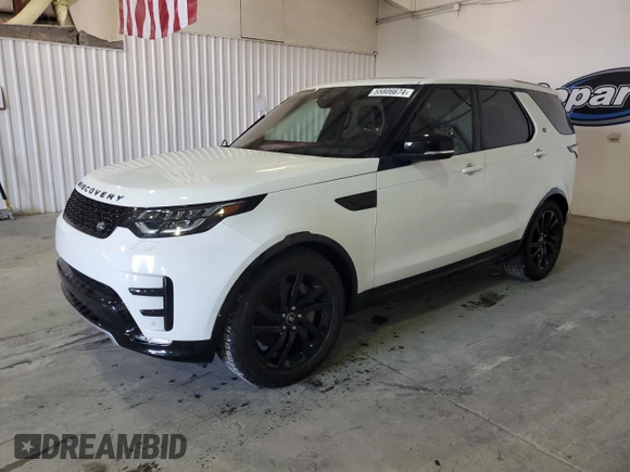 2020 Land Rover Discovery Landmark Edition with VIN SALRU2RV7L2423729, listed as a Copart auction lot 55806674 with 54,776 mi miles and Salvage Title. Bid and sale history available at carsss.com. Image 1.