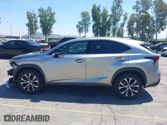 2017 Lexus NX with VIN JTJYARBZ1H2072015, listed as a IAAI auction lot 42092688 with 86,523 mi miles. Bid and sale history available at carsss.com. Image 14.