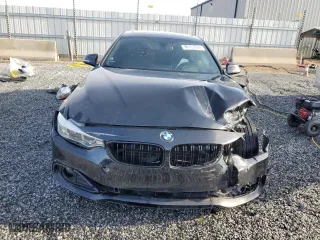 2017 BMW 4 Series 430i with VIN WBA4F7C5XHG786924, listed as a Copart auction lot 86157594 with 0 mi miles and Salvage Title. Bid and sale history available at carsss.com. Image 5.