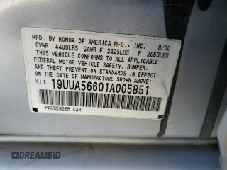 2001 Acura TL with VIN 19UUA56601A005851, listed as a Copart auction lot 70723754 with 151,436 mi miles and Salvage Title. Bid and sale history available at carsss.com. Image 12.