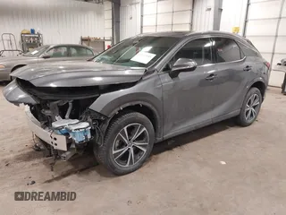 2023 Lexus RX with VIN 2T2BAMBA3PC001156, listed as a IAAI auction lot 41232845 with 27,186 mi miles. Bid and sale history available at carsss.com. Image 17.