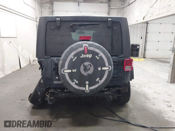 2018 Jeep Wrangler JK Unlimited Sport with VIN 1C4BJWDG9JL890272, listed as a IAAI auction lot 41551844 with 77,655 mi miles. Bid and sale history available at carsss.com. Image 17.