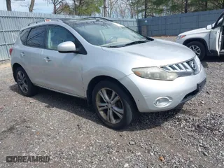 2009 Nissan Murano SL with VIN JN8AZ18W39W113772, listed as a IAAI auction lot 42067004 with 206,732 mi miles. Bid and sale history available at carsss.com. Image 1.